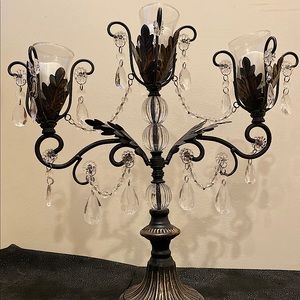 Mikasa Triple-Arm Chandelier Candle Holder